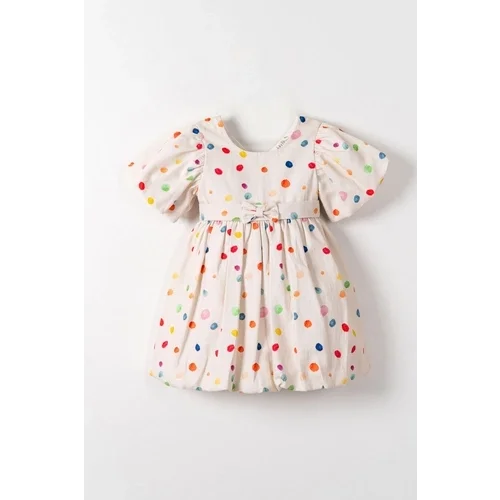 NK Kids Kız Bebek Macaron Elbise