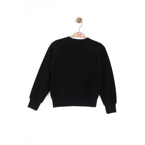 NK Kids Kız Çocuk Bow Sweat