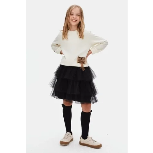 NK Kids Kız Çocuk Kurdela Detaylı Sweat