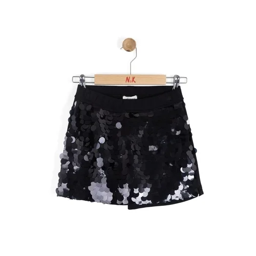 NK Kids Kız Çocuk Pulu Şort Etek