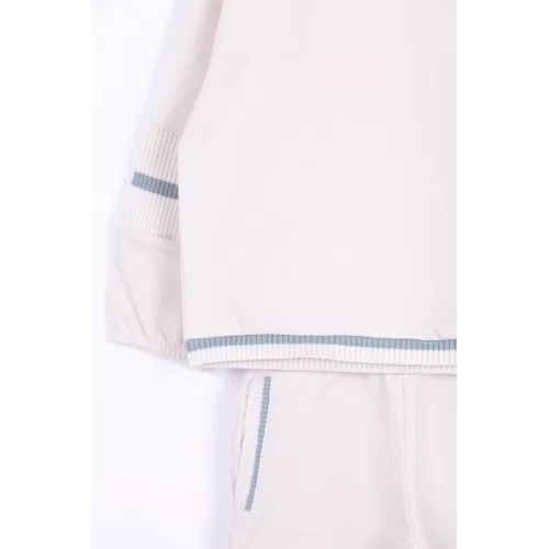 NK Kids Krem Yeşil Kız Bebek Triko Takım
