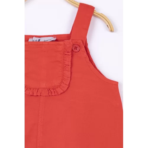 NK Kids Mercan Kız Bebek Frize Jile Elbise