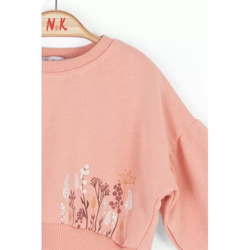 NK Kids Pudra Kız Bebek Deco Sweat