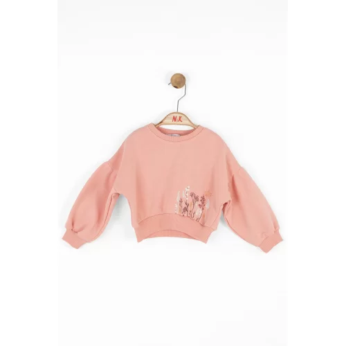 NK Kids Pudra Kız Bebek Deco Sweat