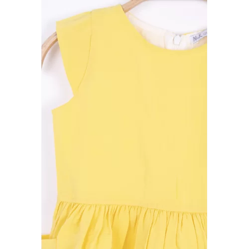 NK Kids Sarı Kız Çocuk Hepy Elbise