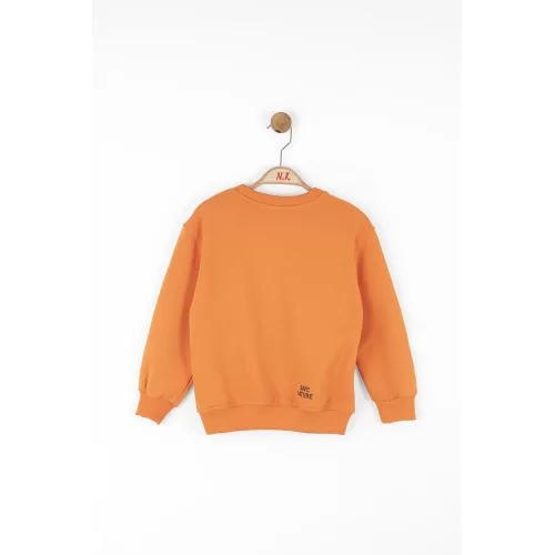 NK Kids Turuncu Erkek Çocuk Kaktüs Sweat