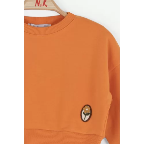 NK Kids Turuncu Kız Bebek Nılüfer Sweat