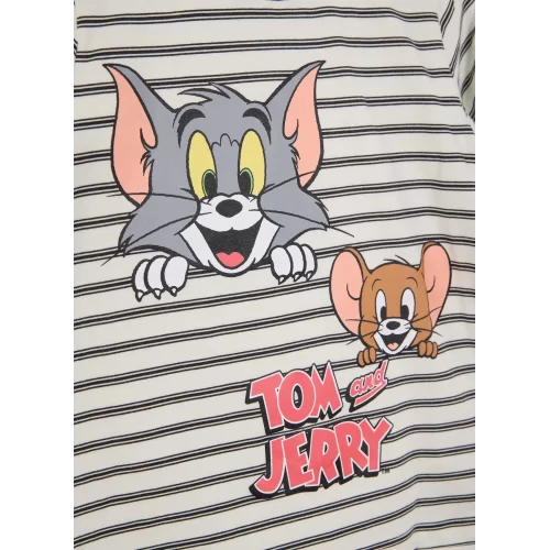 Tom and Jerry Bej Erkek Çocuk 2li Takım