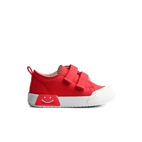 Vicco Luffy Işıklı Unisex Bebe Kırmızı Spor Ayakkabı