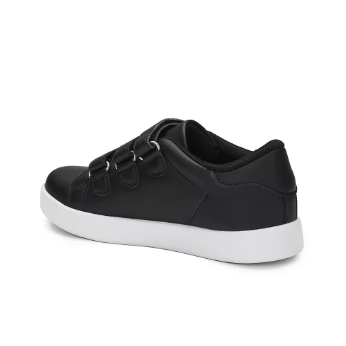 Vicco Oyo Işıklı Unisex Çocuk Siyah/Beyaz Sneaker