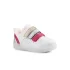 Vicco Sun Işıklı Kız Bebe Beyaz/Fuşya Sneaker