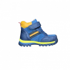 Momy Kids Lacivert Deri Erkek Çocuk Botu 36502