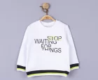 NK Kids Beyaz Erkek Çocuk Stop Sweat