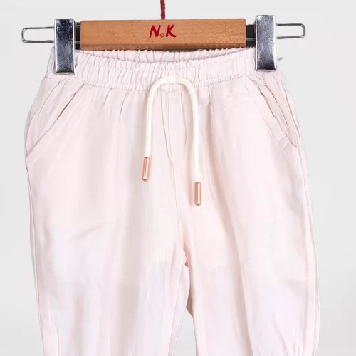 NK Kids Krem Kız Bebek Nergis Pantolon
