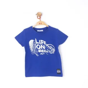 N.K Unsea Sax Mavi Erkek Çocuk T-Shırt