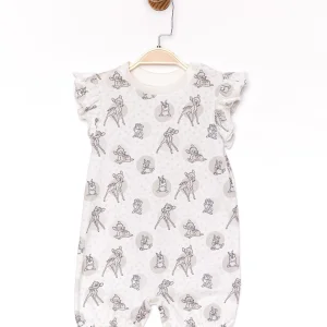 Disney Ekru Kız Bebek Tulum