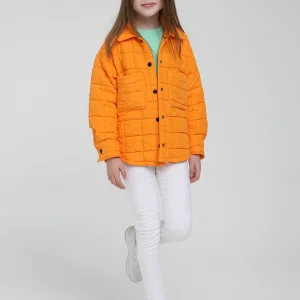 Escabel Oranj Kız Çocuk Mont