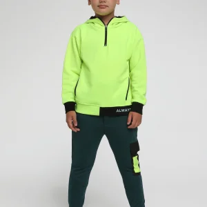 Jack Lıons Neon Sarı Erkek Çocuk Sweat