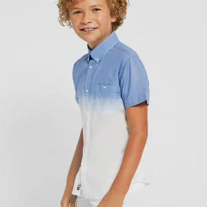 Mayoral Mavi Erkek Çocuk Kısa Kol Gömlek