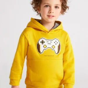 Mayoral Sarı Erkek Çocuk Kapşonlu Sweat