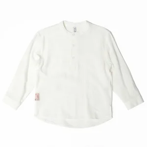 Nanica Kids Beyaz Erkek Çocuk Gömlek