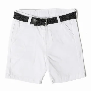 Nanica Kids Beyaz Erkek Çocuk Şort
