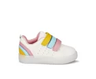Vicco Sun Işıklı Kız Çocuk Beyaz/Pembe Sneaker