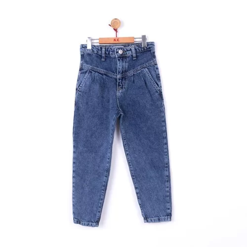 NK Kids Kız Çocuk Pile Detaylı Pantolon