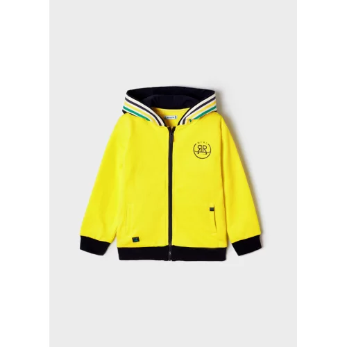 Mayoral Neon Sarı Erkek Çocuk Kapşonlu Sweat
