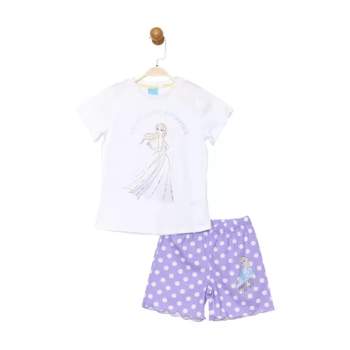 Disney Frozen Kız Çocuk Pijama Takımı