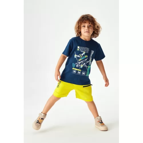 NK Kids İndigo Erkek Çocuk T-Shırt