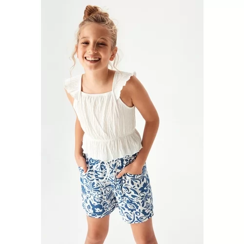 NK Kids İndigo Kız Çocuk Şort