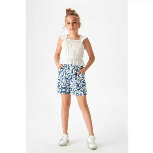 NK Kids İndigo Kız Çocuk Şort