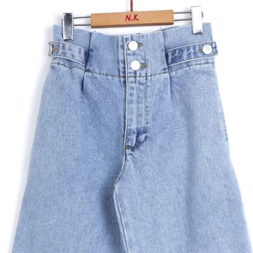 NK Kids Mavi Kız Çocuk Lizbon Denim Pantolon
