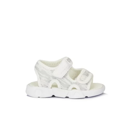 Vicco Kuki Hafif Unisex Bebe Beyaz Sandalet