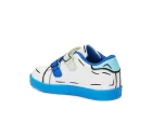Vicco Picasso Işıklı Erkek Çocuk Beyaz/Saks Mavi Sneaker