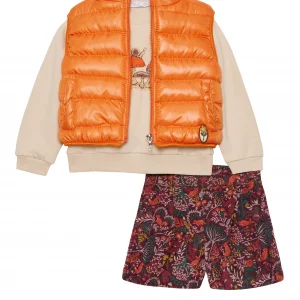 NK Kids Turuncu Kız Bebek Nılüfer Yelek