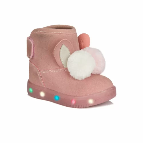 Vicco Rabbit II Işıklı Kız Çocuk Pembe Bot