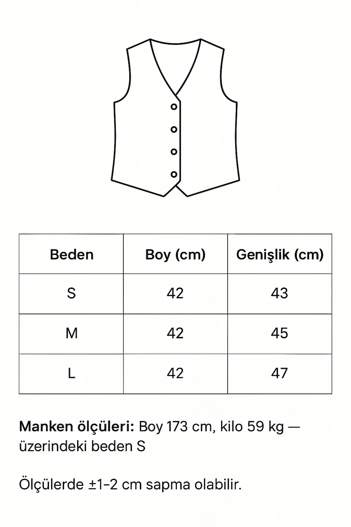Bordo Çizgili Kolsuz Düğmeli Astarlı Yelek
