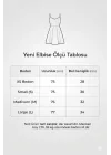 Kadın Kırmızı Halter Yaka Boyundan Geçirmeli Sırt Dekolteli Mini Elbise