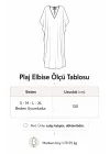 Kadın Krem Rengi Sırt Dekolteli Yırtmaçlı Örgü Plaj Elbisesi Pareo Yazlık Beachwear