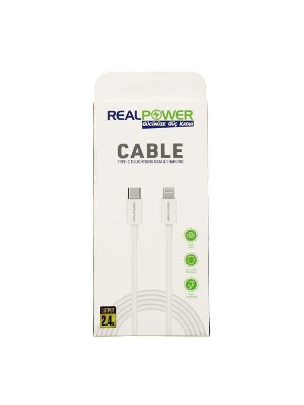 Realpower Apple iPhone Usb-c-lightning Şarj Kablosu OLD