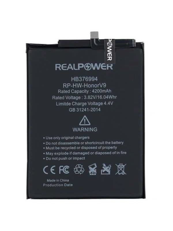 RealPower Huawei Uyumlu Honor 8 Pro Batarya 4200mAh Li-Polymer Uzun Ömürlü Pil