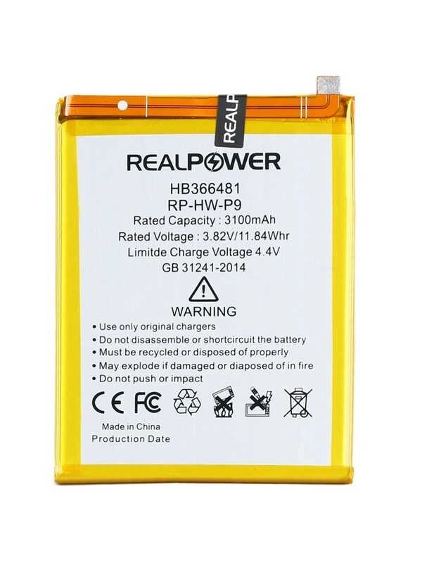 RealPower Huawei Uyumlu Nova 2 Lite Batarya 3100mAh Li-Polymer Uzun Ömürlü Pil