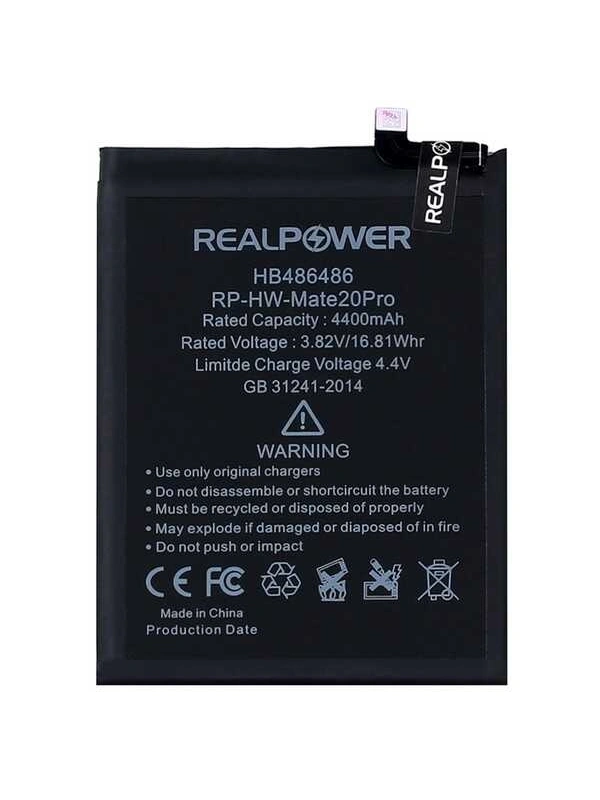 RealPower Huawei Uyumlu Mate 20 Rs Batarya 4400mAh Li-Polymer Uzun Ömürlü Pil