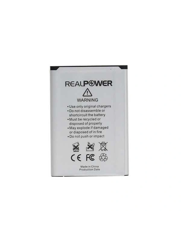 RealPower General Mobile Uyumlu Discovery Android E3 4G Batarya 2500mAh Li-Polymer Uzun Ömürlü Pil