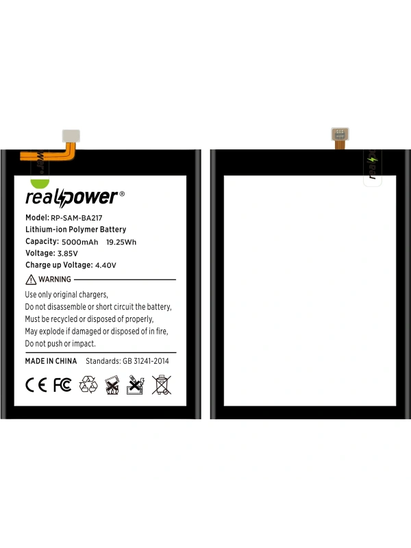 RealPower Samsung Uyumlu Galaxy A04s A047 Batarya 4000mAh Li-Polymer Uzun Ömürlü Pil