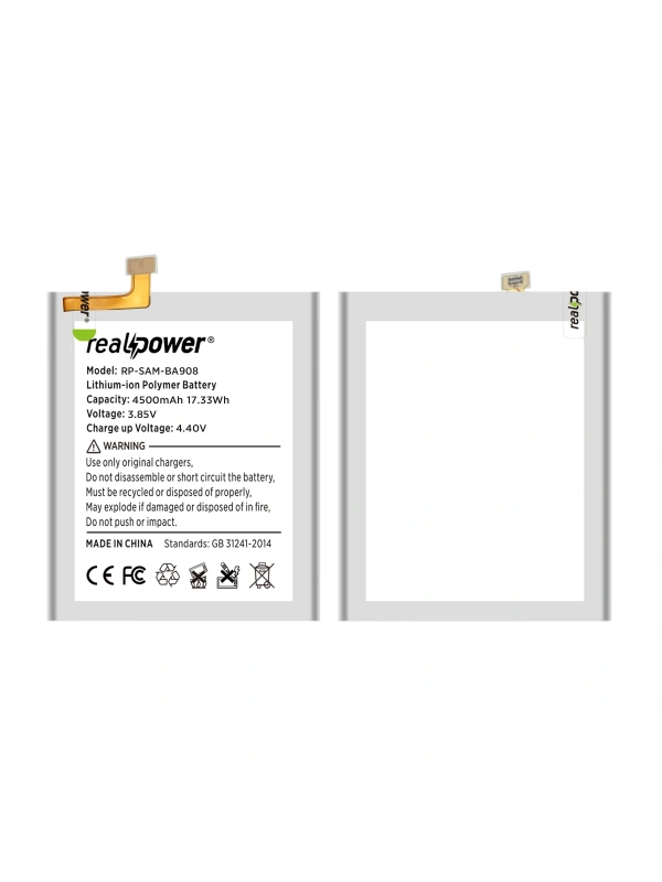 RealPower Samsung Uyumlu Galaxy A90 5G A908 Batarya 4700mAh Li-Polymer Uzun Ömürlü Pil