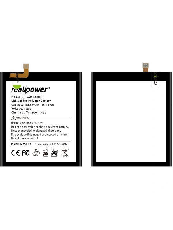 RealPower Samsung Uyumlu Galaxy S21 5G G991B Batarya Li-Polymer Uzun Ömürlü Pil
