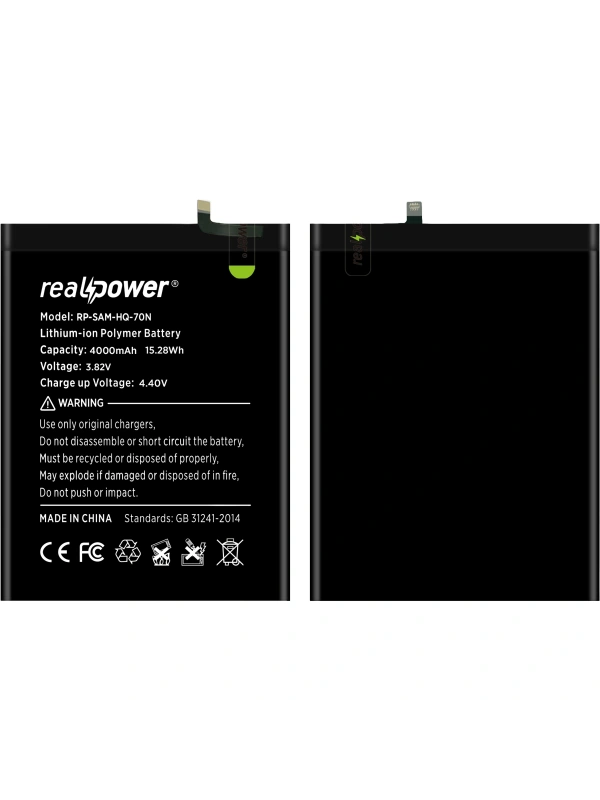 RealPower Samsung Uyumlu Galaxy A11 A115 Batarya 4000mAh Li-Polymer Uzun Ömürlü Pil